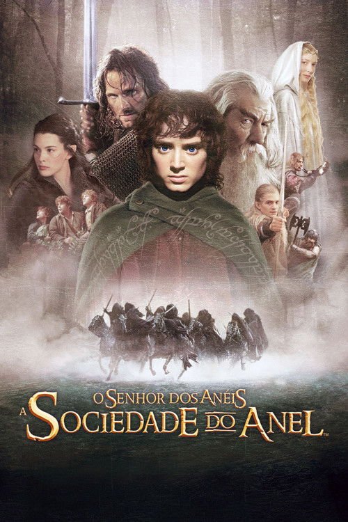 Pôster do filme O Senhor dos Anéis: A Sociedade do Anel